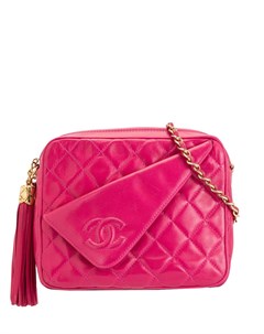 Каркасная сумка с кисточкой Chanel pre-owned