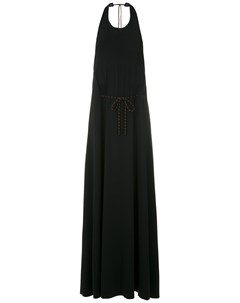 Длинное платье с открытой спиной Osklen