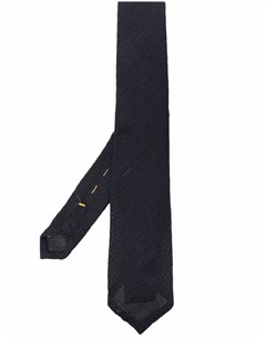 Фактурный шелковый галстук Canali