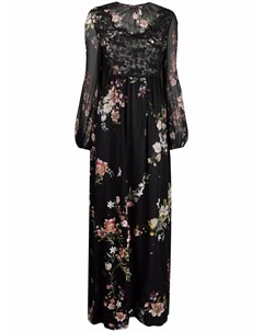 Платье макси с цветочным принтом Giambattista valli