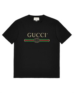 Футболка оверсайз с логотипом Gucci