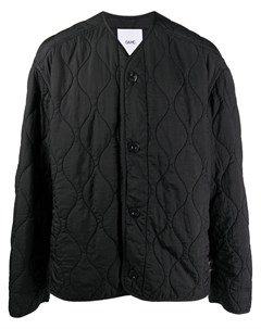 Однобортная стеганая куртка Oamc