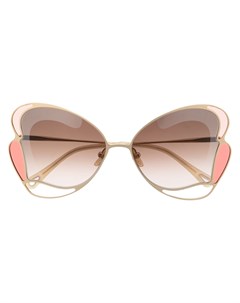 Солнцезащитные очки в оправе бабочка Chloé eyewear