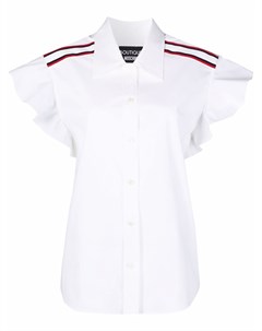 Рубашка с оборками на рукавах Boutique moschino