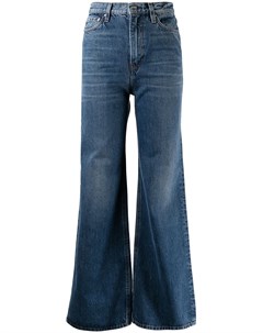 Расклешенные укороченные джинсы Totême
