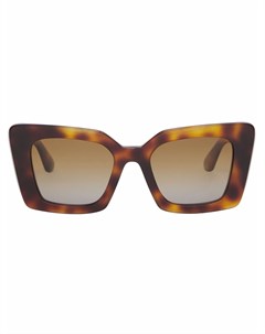 Солнцезащитные очки в квадратной оправе Burberry