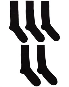 Комплект из пяти пар носков с логотипом Cdlp