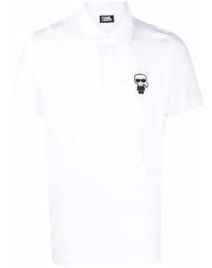 Рубашка поло с короткими рукавами и логотипом Karl lagerfeld