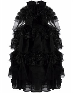 Ярусное платье с оборками Comme des garçons noir kei ninomiya