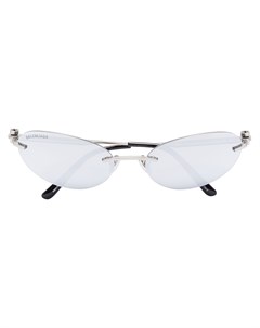 Солнцезащитные очки в овальной оправе Balenciaga eyewear