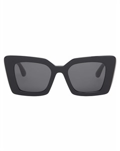 Солнцезащитные очки в квадратной оправе с монограммой Burberry