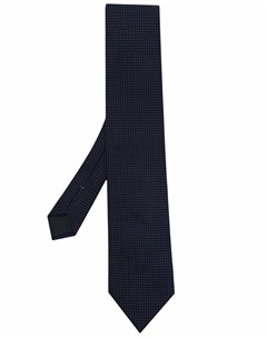 Шелковый галстук с узором Ermenegildo zegna