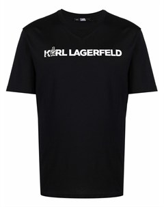 Футболка с логотипом Ikonik Karl lagerfeld