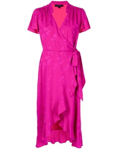 Жаккардовое платье с оборками Shanghai tang