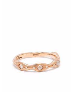 Кольцо Carousel из розового золота с бриллиантами Sirciam