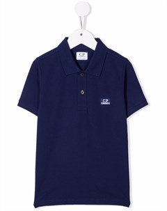 Рубашка поло с вышитым логотипом C.p. company kids