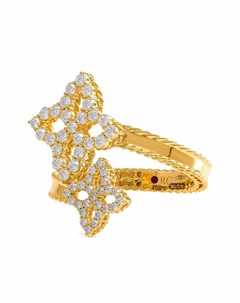 Кольцо Diamond Princess из желтого золота с бриллиантами Roberto coin