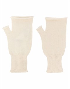 Трикотажные перчатки митенки Maison margiela