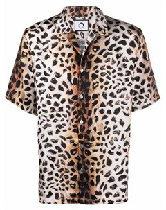 Рубашка с короткими рукавами и леопардовым принтом Endless joy