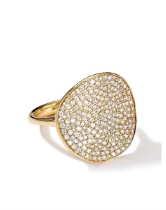 Кольцо Stardust Flower из желтого золота с бриллиантом Ippolita