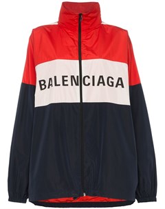 Ветровка дизайна колор блок с логотипом Balenciaga