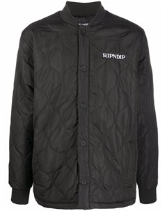 Куртка с капюшоном и логотипом Ripndip