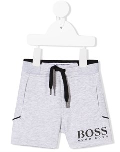 Спортивные шорты с кулиской и логотипом Boss kidswear
