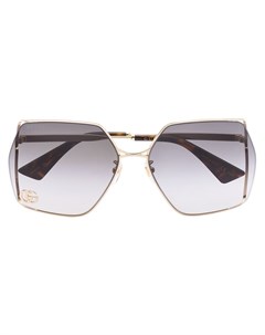 Солнцезащитные очки в шестиугольной оправе Gucci eyewear