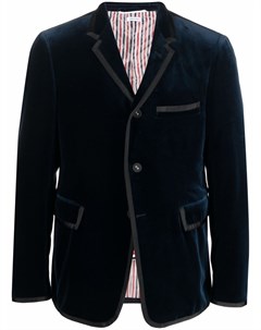 Пиджак с контрастной отделкой Thom browne