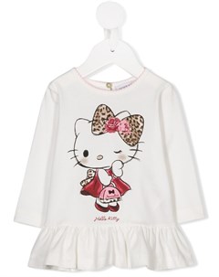 Платье с принтом Hello Kitty Monnalisa