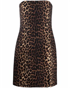 Платье с леопардовым принтом Michael michael kors