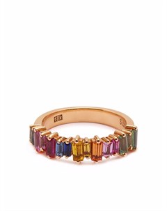 Кольцо Rainbow из розового золота с сапфиром Suzanne kalan