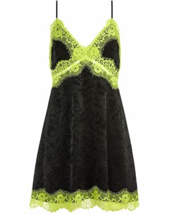 Платье мини Zaira с кружевной отделкой Alice + olivia