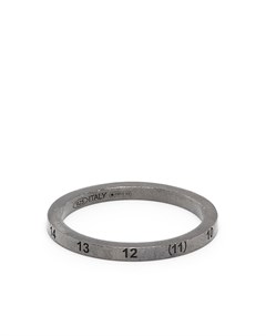 Серебряное кольцо с гравировкой Maison margiela