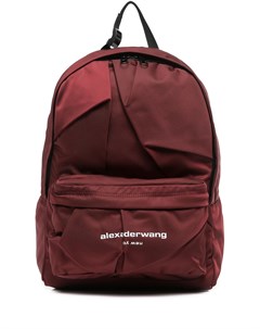 Рюкзак на молнии с логотипом Alexander wang