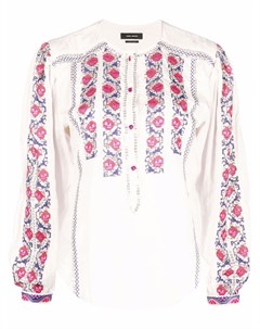 Блузка с вышивкой Isabel marant