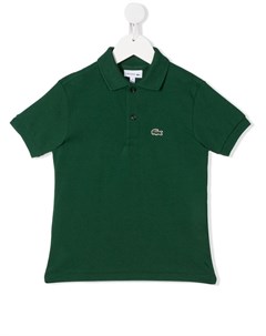 Рубашка поло с короткими рукавами и логотипом Lacoste kids