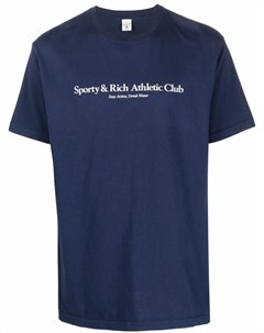 Футболка с логотипом Athletic Club Sporty & rich