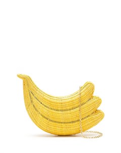 Соломенный клатч Banana Bunch Serpui
