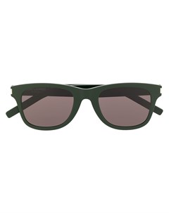 Солнцезащитные очки SL51BSLIM в прямоугольной оправе Saint laurent eyewear