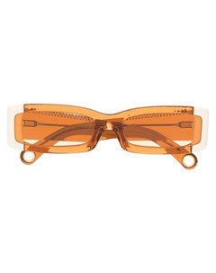 Солнцезащитные очки в прямоугольной оправе Jacquemus