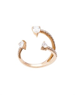 Кольцо Saturn из розового золота с бриллиантами Anita ko