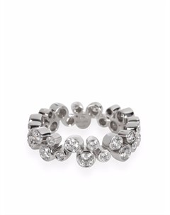 Платиновое кольцо Bubbles Eternity с бриллиантами Tiffany & co. pre-owned