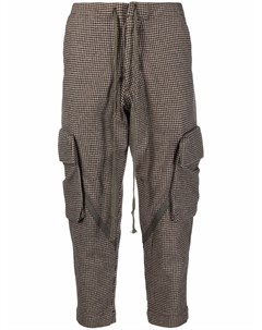 Укороченные брюки с карманом карго Greg lauren