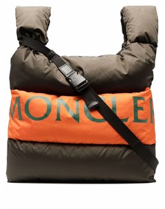 Дутая сумка тоут с логотипом Moncler