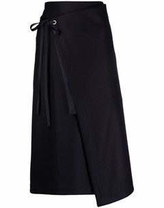 Шерстяная юбка с завязками Jil sander