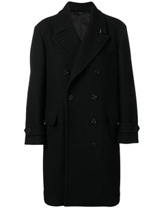 Двубортное пальто в стиле оверсайз Tom ford