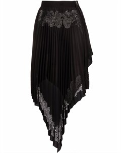Плиссированная юбка асимметричного кроя Givenchy