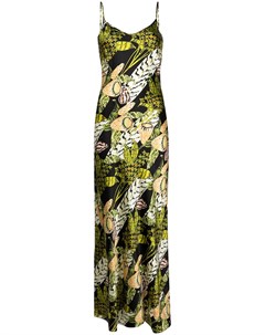 Платье комбинация с цветочным принтом Temperley london