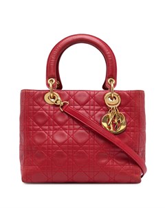 Мини сумка Lady Dior Cannage pre owned Christian dior
